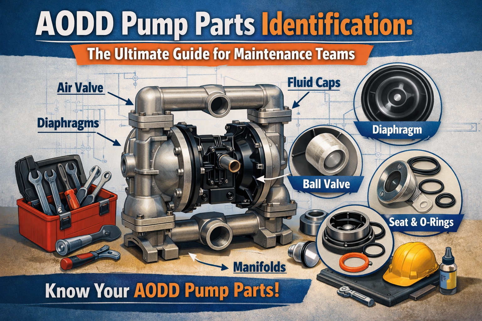 Aodd Pump Parts Identification: the Ultimate Guide for Maintenance Teams 