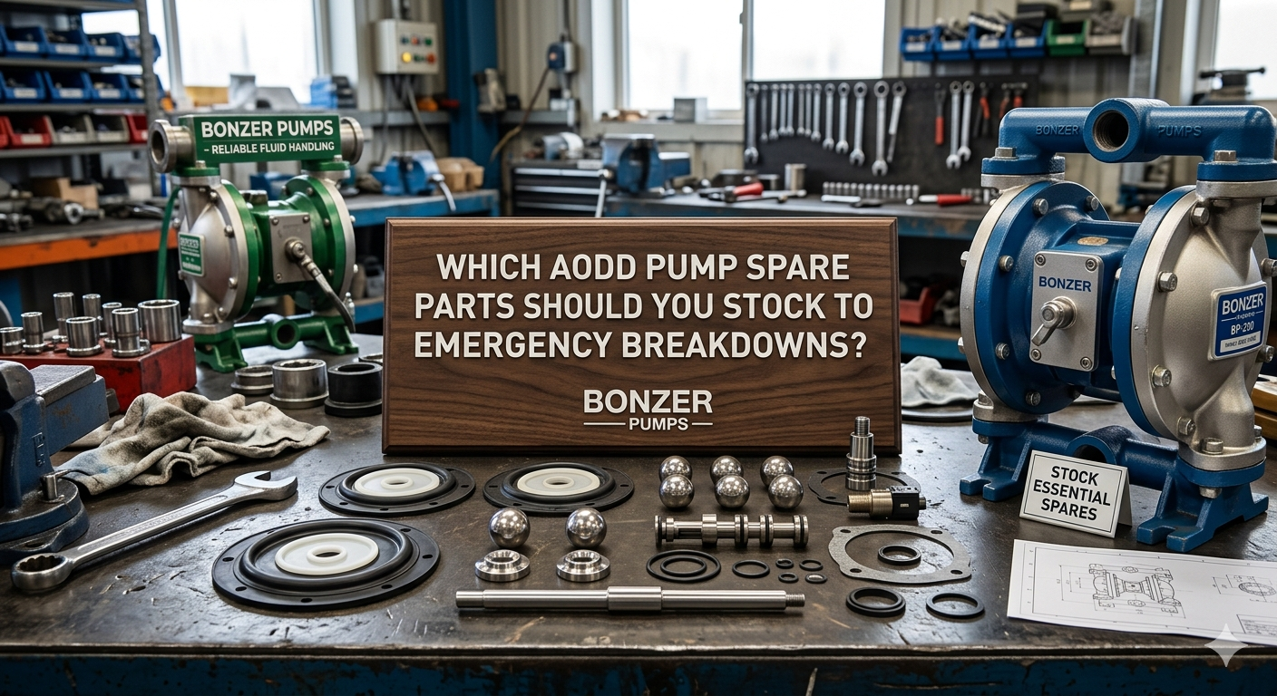 Which Aodd Pump Spare Parts Should You Stock to Avoid Emergency Breakdowns?