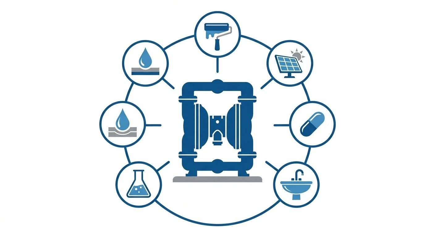 Industries that benefit from AODD pumps